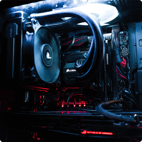 Professional gaming PC building in Cardiff with high-performance specs for seamless gaming and productivity.