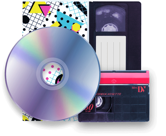 VHS tape to digital conversion services in Cardiff, preserving your memories.